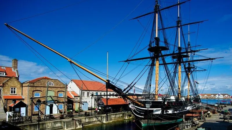 Hartlepool Historic Quay and tall ship