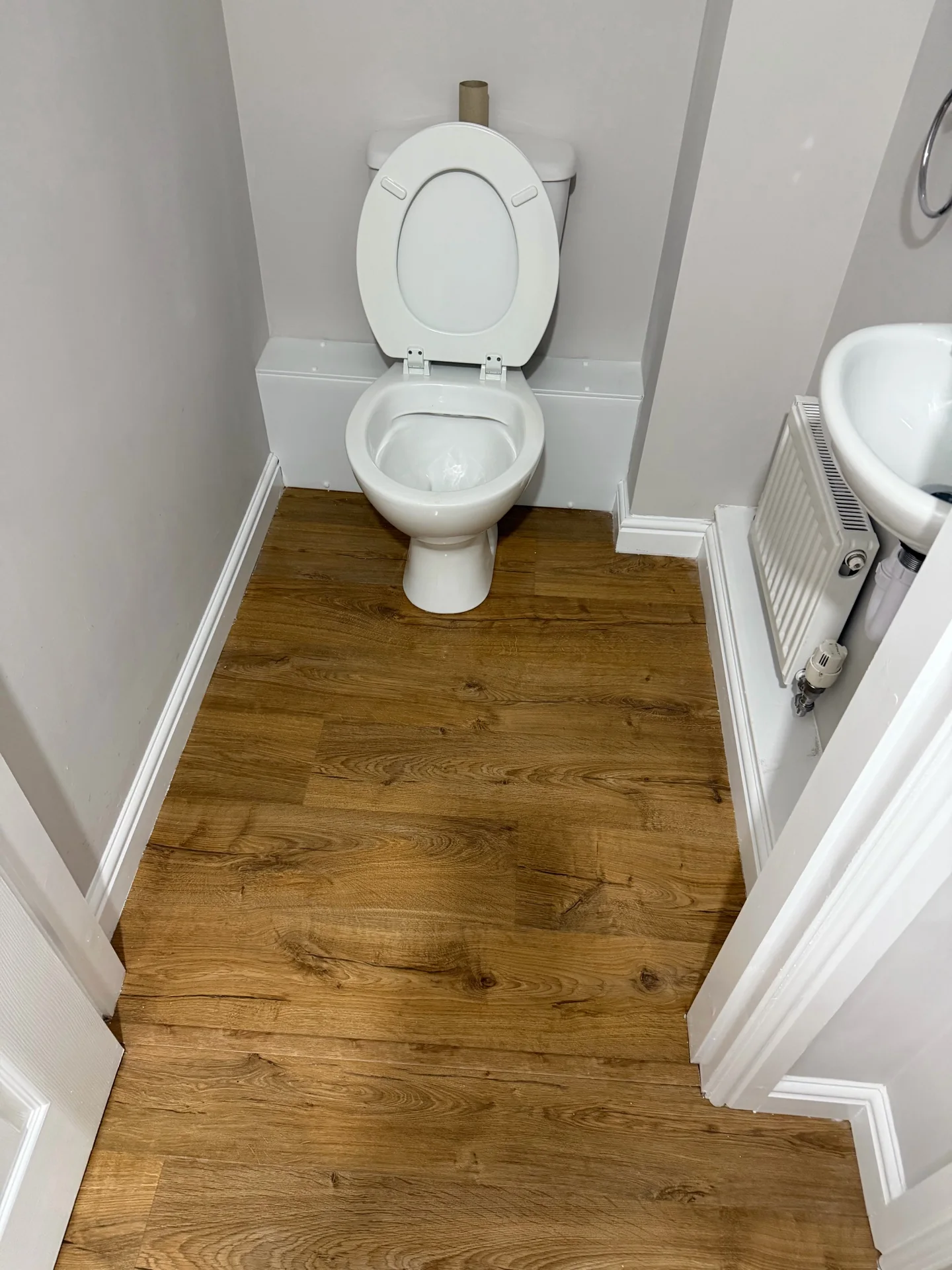 Bathroom shown in an end-of-tenancy cleaning portfolio record