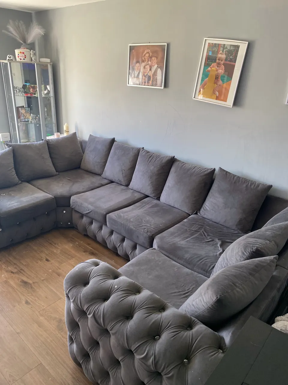 Darlington Sofa 1 before upholstery cleaning