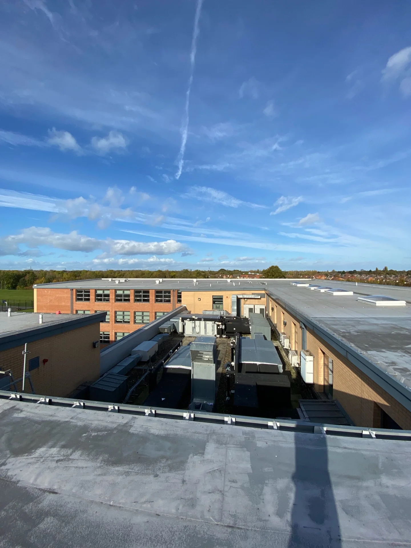 School rooftop condition recorded during the roof-and-gully cleaning programme